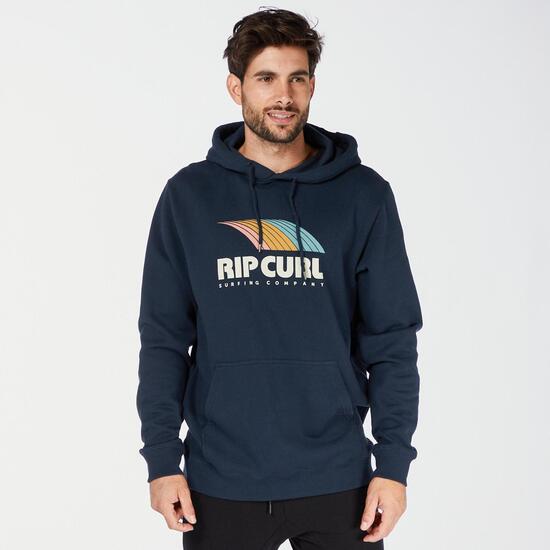 Comprar Sudadera Sin Capucha Hombre Rip Curl Re Entry Marrón