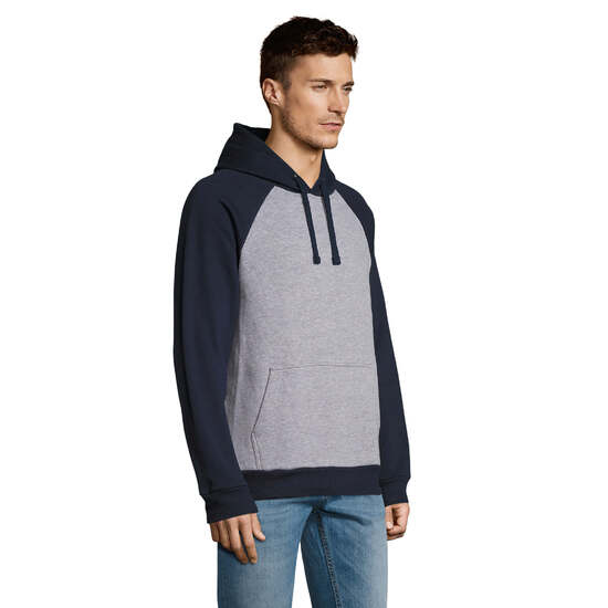 Sudaderas bicolor hombre