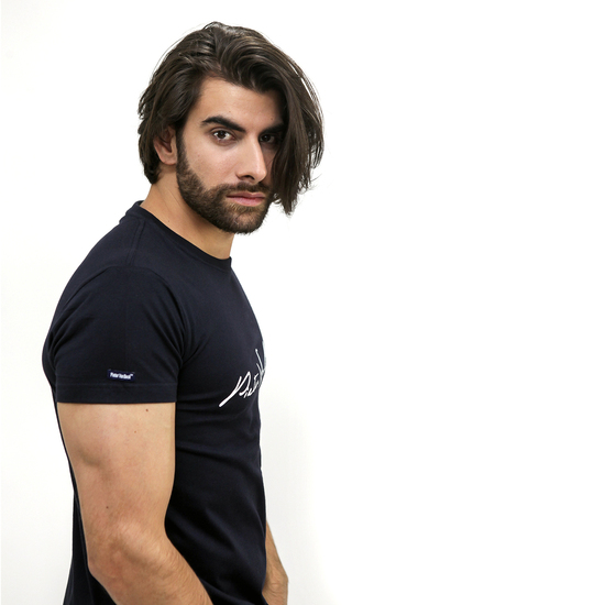 Camiseta Pieter Van Beck Draw Navy Camiseta Pieter Van Beck Draw Navy
