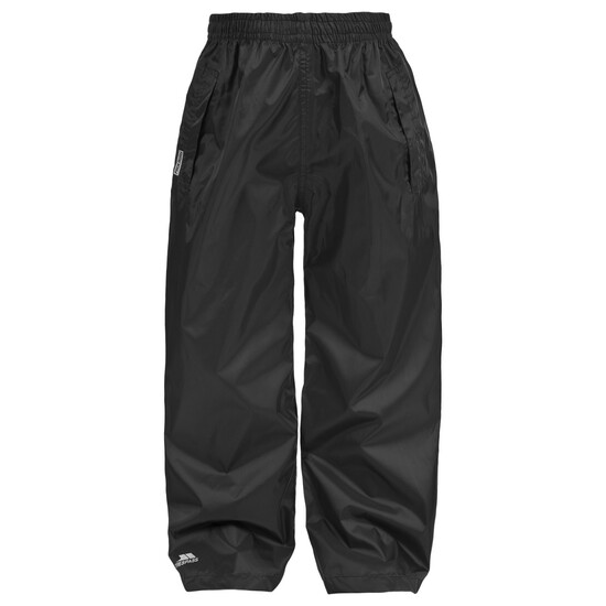 Pantalones Impermeables Empaquetables Modelo Packaway Adultos Unisex Mujer Trespass (Negro) - Negro | Sprinter