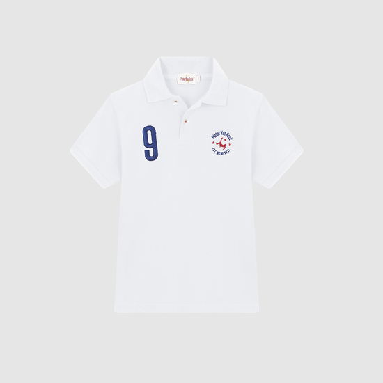 Polo Pieter Van Beck Defense Jr White Polo Pieter Van Beck Defense Jr White