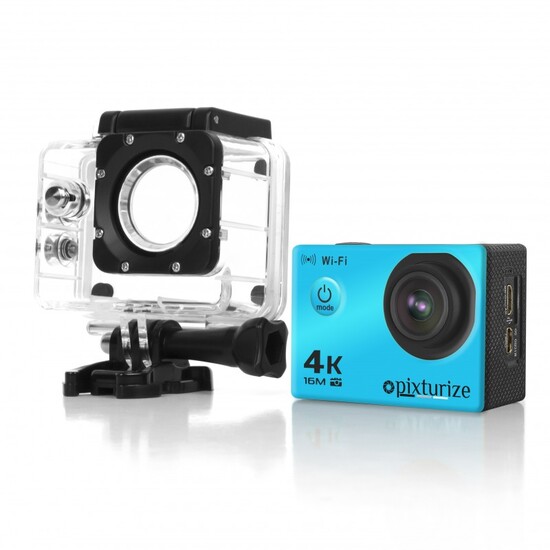 Cámara Deportiva Sports Pix 4k Wifi Blue Cámara Deportiva Sports Pix 4k Wifi Blue