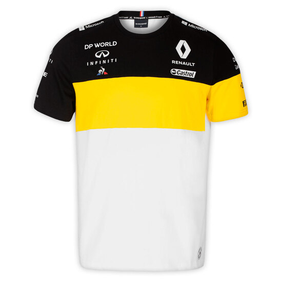 Camiseta Renault F1 Blanco 2020 Camiseta Renault F1 Blanco 2020