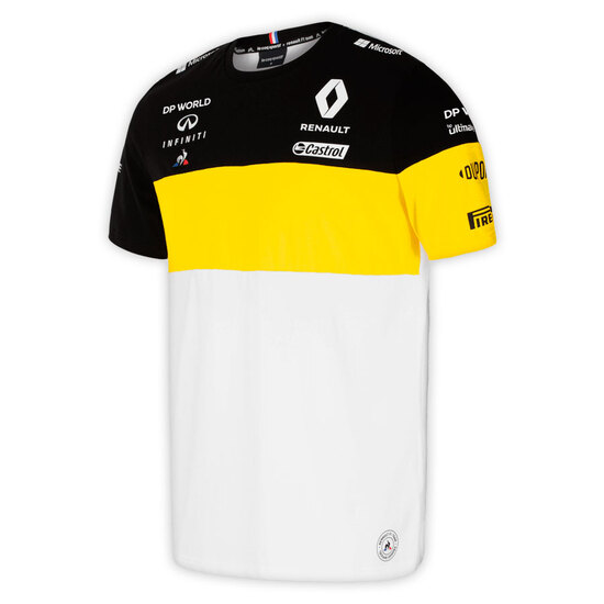 Camiseta Renault F1 Blanco 2020 Camiseta Renault F1 Blanco 2020