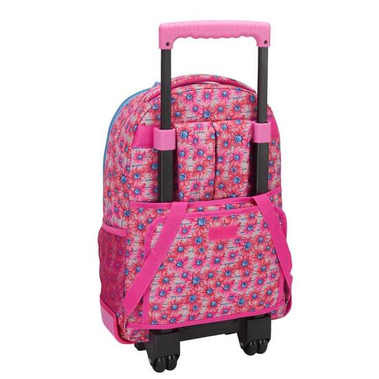 Mochila Compact Benetton Fiori Con Ruedas Mochila Compact Benetton Fiori Con Ruedas