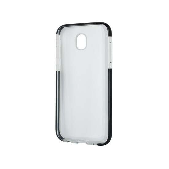 Muvit Pro Funda Cristal Soft Bump Samsung Galaxy J5 2017 Shockproof Transparente + Borde Negro Muvit Pro Funda Cristal Soft Bump Samsung Galaxy J5 2017 Shockproof Transparente + Borde Negro