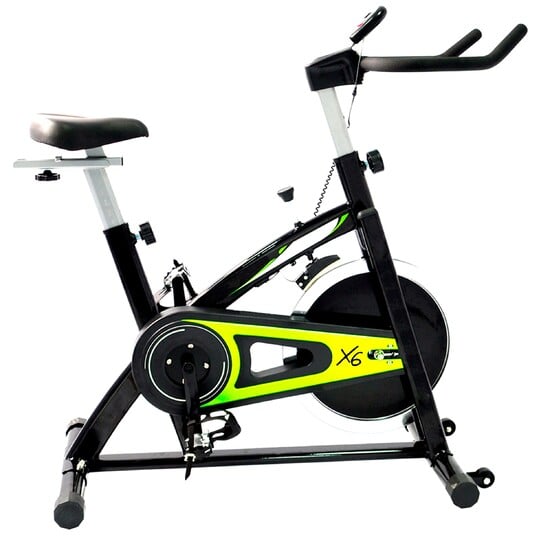 Brote enfocar Desconexión Bicicleta De Spinning Vital Gym X6 - Negro/Amarillo | Sprinter MKP