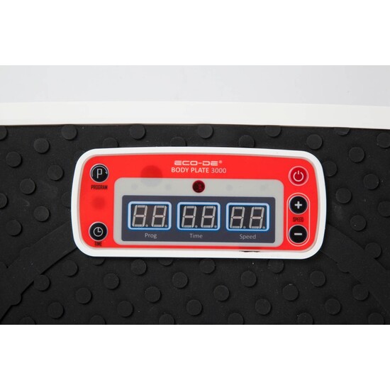Plataforma Vibratoria Oscilante, 50 Niveles, Pulsómetro Eco-de "body Plate 3000" Plataforma Vibratoria Oscilante, 50 Niveles, Pulsómetro Eco-de "body Plate 3000"