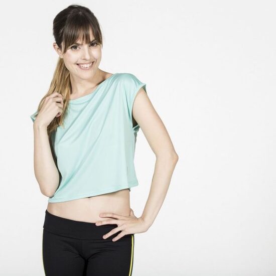 Camiseta Fitness Mujer Verdana Caviró Sport Camiseta Fitness Mujer Verdana Caviró Sport