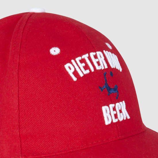 Gorra Pieter Van Beck Player Red Gorra Pieter Van Beck Player Red