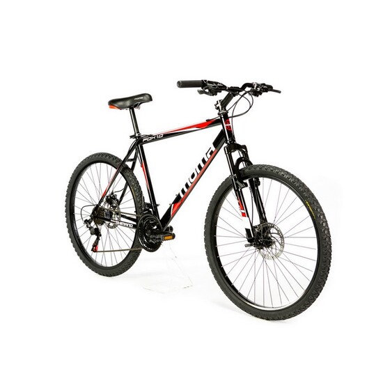 Moma Bikes Bicicleta Montaña Shimano Fox 26", Alu 21v, Doble Freno Disco, Susp. Delant Moma Bikes Bicicleta Montaña Shimano Fox 26", Alu 21v, Doble Freno Disco, Susp. Delant