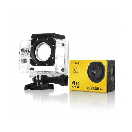 Cámara Deportiva Sports Pix 4k Wifi Yellow Cámara Deportiva Sports Pix 4k Wifi Yellow