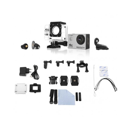 Cámara Deportiva Sports Pix 4k Wifi Silver Cámara Deportiva Sports Pix 4k Wifi Silver