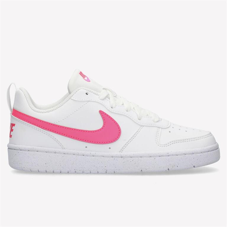Nike Court Borough Low Recraft Blanco Zapatillas Velcro Niña Sprinter