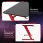Mesa Gaming Homcom 836-205rd - Vermelho Mesa Gaming Homcom 836-205rd - Vermelho