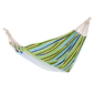 Outsunny Hamaca Colgar Multicolor Verde Algodon Poliester 210x145cm Outsunny Hamaca Colgar Multicolor Verde Algodon Poliester 210x145cm