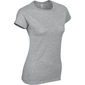 Camiseta De Manga Corta Gildan - Gris Mezclado 