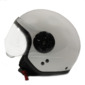 Casco Moto Jet Blanco Con Gafas Protectoras - Blanco Casco Moto Jet Blanco Con Gafas Protectoras - Blanco
