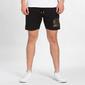 ECKO Pantalón Corto Felpa Negro Hombre