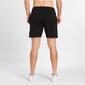 ECKO Pantalón Corto Felpa Negro Hombre
