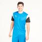 PUMA Camiseta Fútbol Azul Hombre