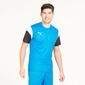 PUMA Camiseta Fútbol Azul Hombre