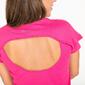 Camiseta Gym ILICO ZEN Fucsia Mujer