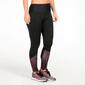 Mallas Largas Gym ILICO ORO Negro Mujer