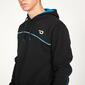 Sudadera Capucha DAFOR Negro Hombre