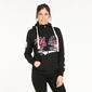 Sudadera Capucha HARGUS Negra Mujer