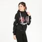 Sudadera Capucha HARGUS Negra Mujer