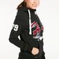Sudadera Capucha HARGUS Negra Mujer