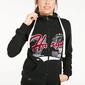 Sudadera Capucha HARGUS Negra Mujer