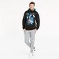 Sudadera Capucha UP BASIC Negro Hombre