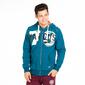 Sudadera Capucha Hargus Azul Hombre