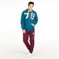Sudadera Capucha Hargus Azul Hombre