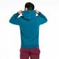 Sudadera Capucha Hargus Azul Hombre