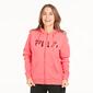 FILA Sudadera Felpa Fucsia Mujer