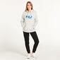 FILA Sudadera Felpa Gris Mujer