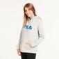 FILA Sudadera Felpa Gris Mujer