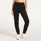 FILA Pantalón Largo Felpa Negro Mujer