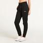 FILA Pantalón Largo Felpa Negro Mujer
