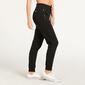 FILA Pantalón Largo Felpa Negro Mujer