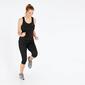 Camiseta Running Tirantes Asics Negra Mujer