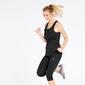 Camiseta Running Tirantes Asics Negra Mujer