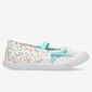 Zapatillas Lona Niña Up Blanco Multicolor