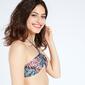 Top Bikini Bandeau Tropical Mujer Up