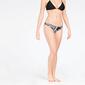 Braga Bikini Floral Negro Mujer Up