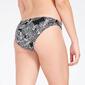 Braga Bikini Floral Negro Mujer Up