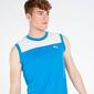 Camiseta Sin Mangas Puma Azul Hombre
